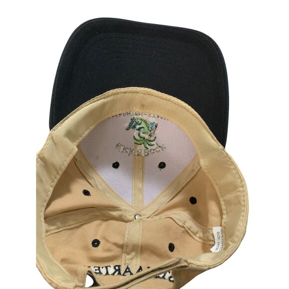 34. Baseball Cap St Maarten Kickin Back Alligator Palm Tree Embroidered Emblem - Picture 5 of 6